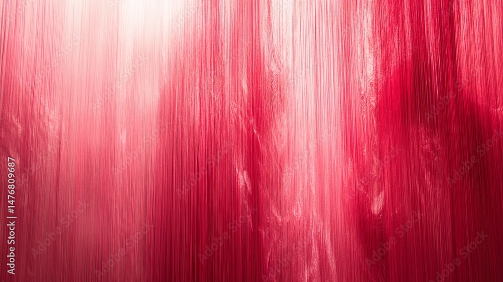 Aufkleber dense tapestry of crimson threads layered in vibrant patterns