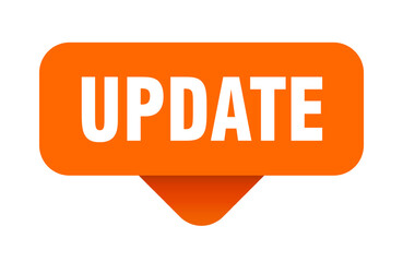 update sticker. update sign on transparent background