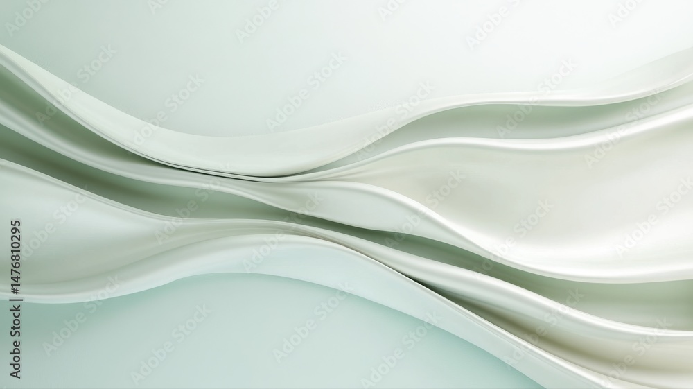 Poster smooth aqua waves abstract background smooth background aqua wave liquid flowing soft texture modern
