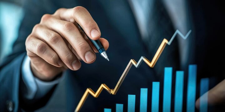 Marketer assessing ad performance and adjusting settings for optimal results