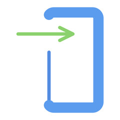 Login icon vector image. Can be used for Web Store.