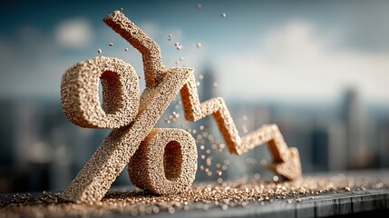 Falling Interest Rates A Visual Representation of Economic Trends