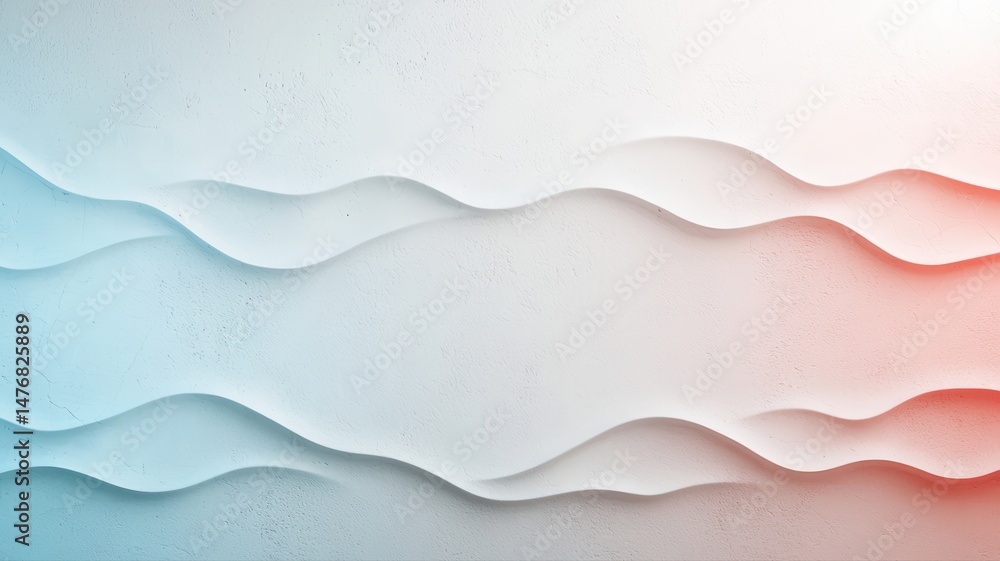 Poster abstract wavy texture background with blue and red gradient abstract background texture wavy blue ai