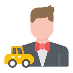 Dealer icon vector image. Can be used for Automotive Dealership.