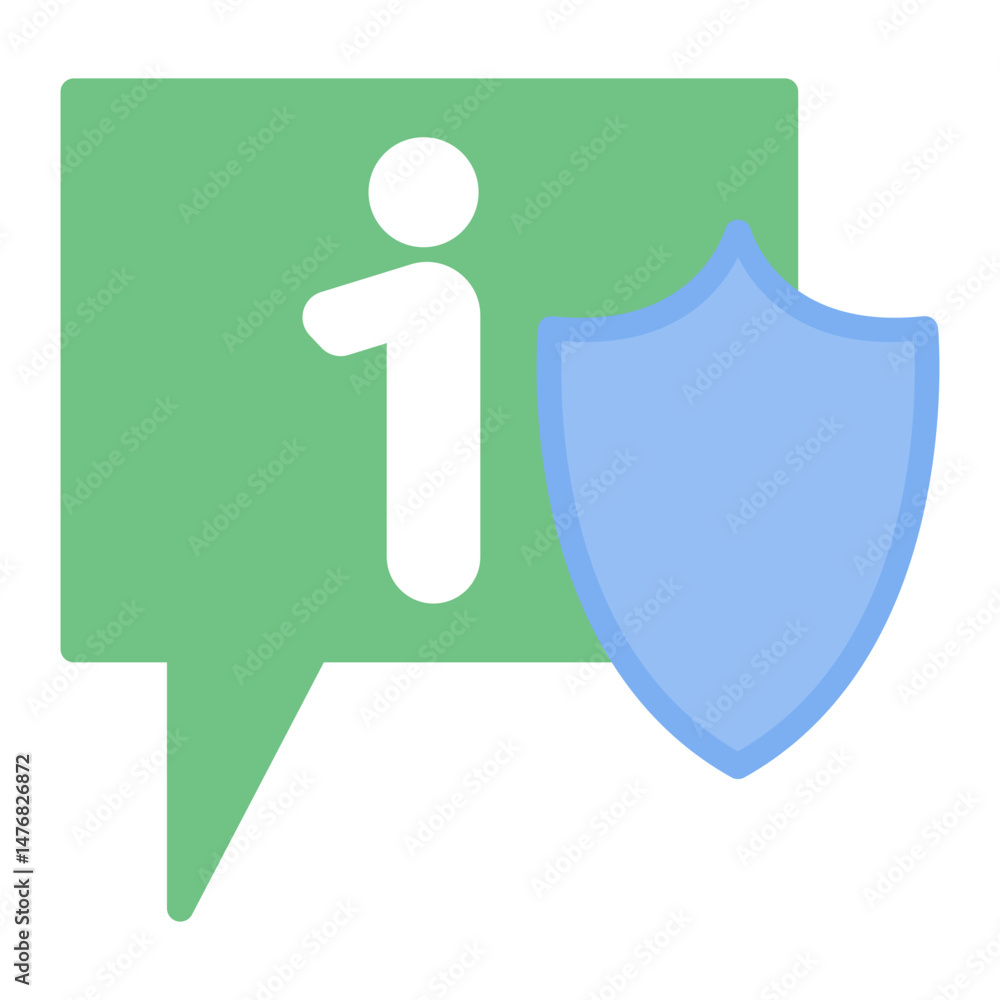 Poster information coverage icon vector image. can be used for public relations agency.