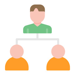 Organization icon vector image. Can be used for Public Relations Agency.