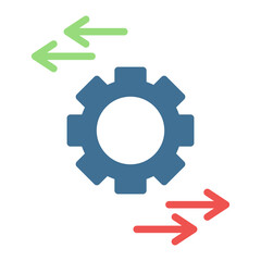 Automation icon vector image. Can be used for Game Development.