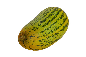 Korea Cobra Melon isolated on white background