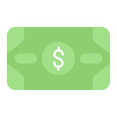 Money Cash icon vector image. Can be used for Accounting.