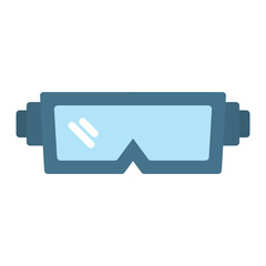 Protective Goggles icon vector image. Can be used for Personal Transportation.