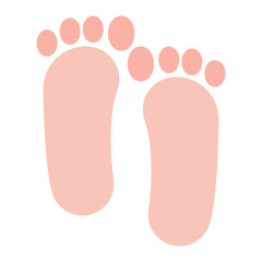 Footsteps icon vector image. Can be used for Battle Royale.