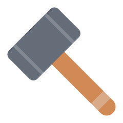 Hammer icon vector image. Can be used for Battle Royale.