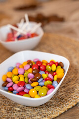 jelly beans and sweet candies, Mallorca, Balearic Islands, Spain