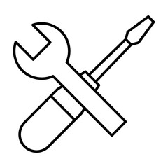 Tool Vector Line Icon Design