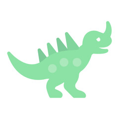 Dinosaur icon vector image. Can be used for Museum.