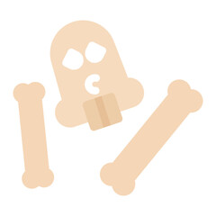 Fossils icon vector image. Can be used for Museum.