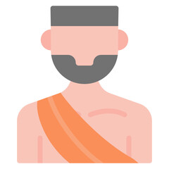 Prehistoric icon vector image. Can be used for Museum.