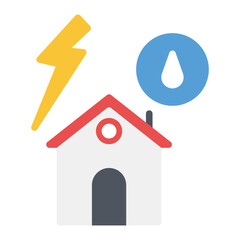 Public Utilities icon vector image. Can be used for Emergency Service.