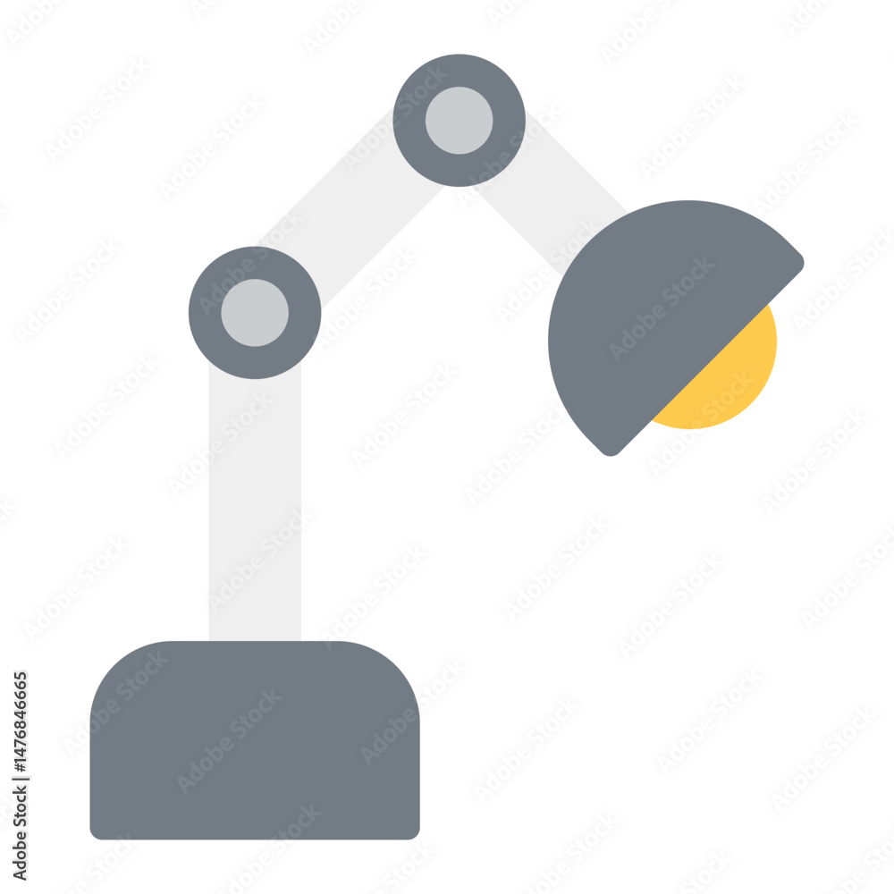 Poster reading light icon vector image. can be used for lighting.