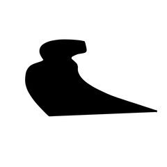 Road silhouette vector illustration