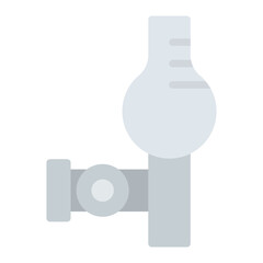 Pipette Bulb icon vector image. Can be used for Science.