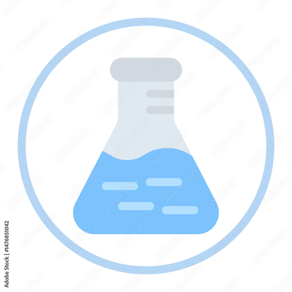 Poster flask icon vector image. can be used for laundry.