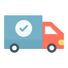 Delivery Truck icon vector image. Can be used for Laundry.