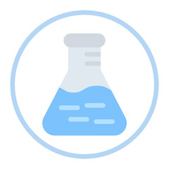 Flask icon vector image. Can be used for Laundry.