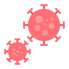 Obraz premium Virus icon vector image. Can be used for Dermatology.