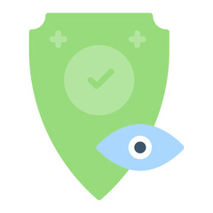 Protective Supervision icon vector image. Can be used for Home Services.