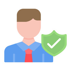 Consumer icon vector image. Can be used for Human Rights.