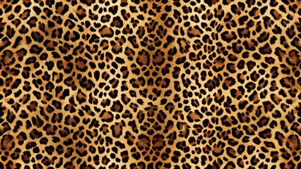 Intricate Leopard Print Texture A Seamless Pattern for Fashion and Design Applications