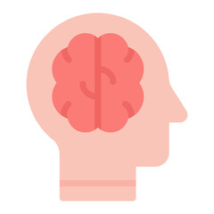 Mentally Strong icon vector image. Can be used for Staff Management.