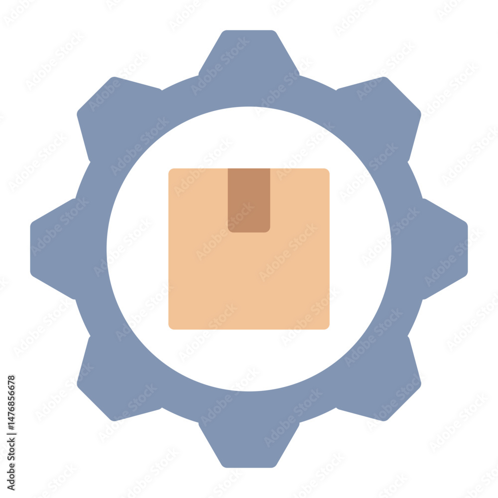 Poster processing icon vector image. can be used for online store.