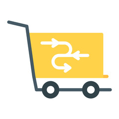 Cart Methods icon vector image. Can be used for Ecommerce Store.