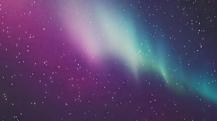 Obraz premium Cosmic aurora display of shifting hues.