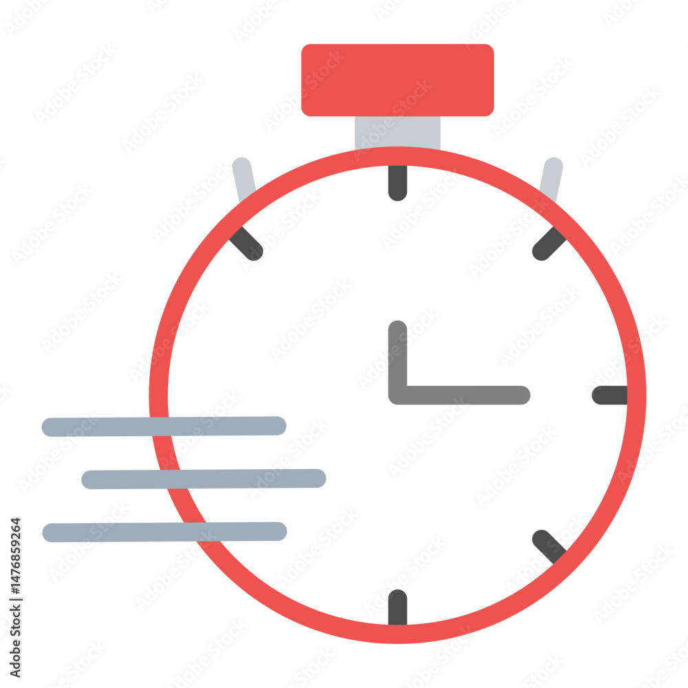 Poster deadline icon vector image. can be used for project assesment.