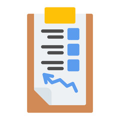 Fototapeta premium Progress Tracking icon vector image. Can be used for Project Assesment.