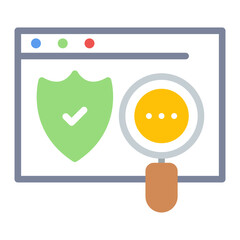 Quality Assurance icon vector image. Can be used for Project Assesment.