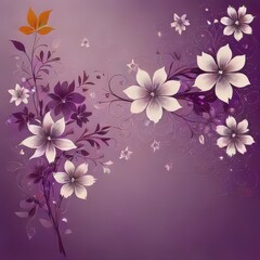 Fototapeta premium abstract floral background