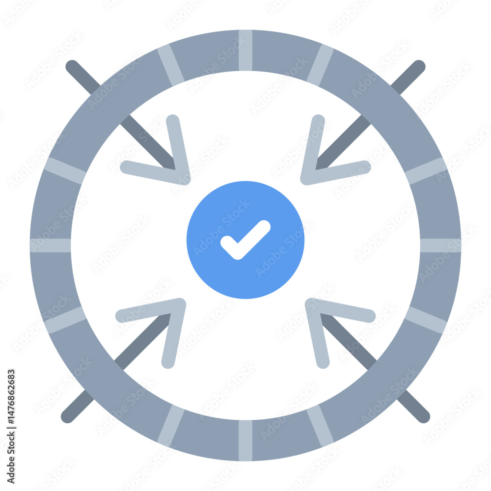 Poster action icon vector image. can be used for action plan.
