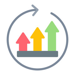 Scalability icon vector image. Can be used for Mass Production.