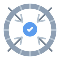 Action icon vector image. Can be used for Action Plan.