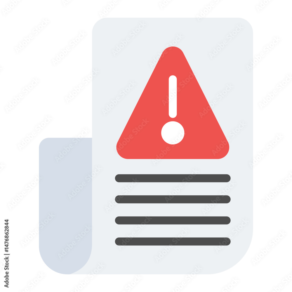 Poster contingency plan icon vector image. can be used for action plan.