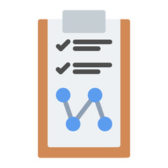 Results icon vector image. Can be used for Action Plan.