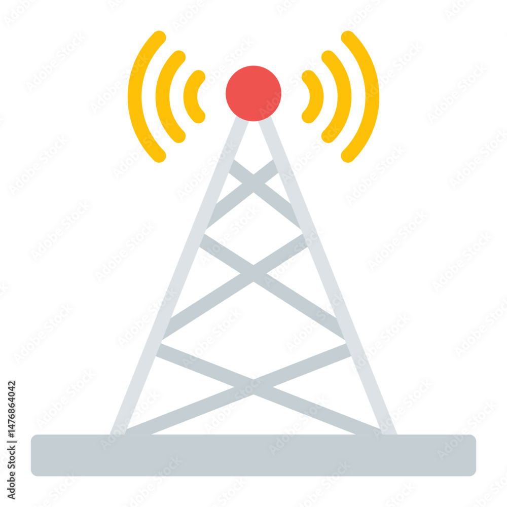 Poster telecommunication icon vector image. can be used for public utilities.