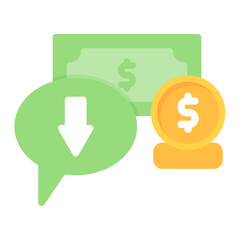 Loan Closure icon vector image. Can be used for Loan.