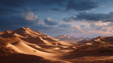 Fototapeta premium Desert landscape
