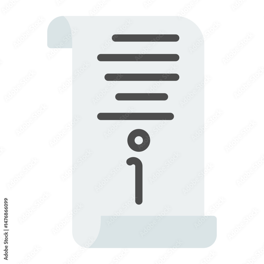 Poster work instruction icon vector image. can be used for operations management.