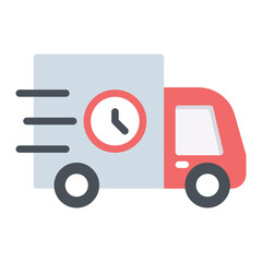 Shipping Speed icon vector image. Can be used for Order Fulfilment.